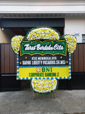 Papan Bunga Duka di Sungaibeliung
