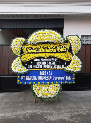 Papan Bunga Duka di Sungaibeliung