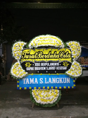 Papan Bunga Duka di Sungaibeliung