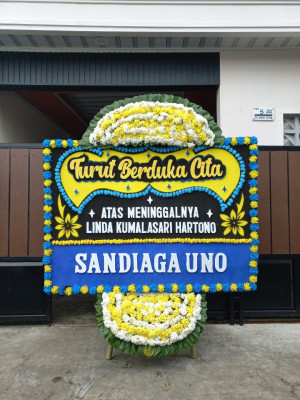 Papan Bunga Duka di Sungaibeliung