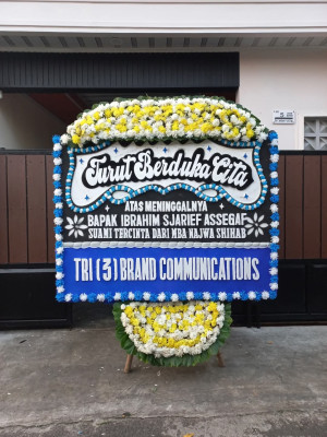 Papan Bunga Duka di Sungaibeliung